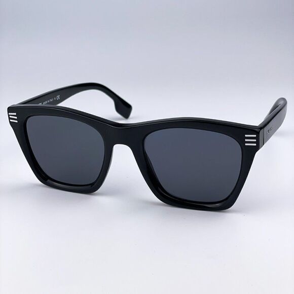 SALE! NEW Burberry BE4348 Cooper 300187 Black Dark Gray Square Unisex Sunglasses main image 11